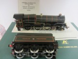 Aster Gauge One Live Steam GWR 4-6-0 "King George V" Locomotive and Tender Boxed