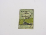 Scarce Bassett-Lowke Tinplate  Advertisement