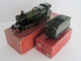 Hornby Gauge 0 Clockwork GWR 4-4-0 "County of Bedford" Locomotive and Tender Boxed