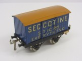Early Hornby Gauge 0 "Seccotine" Van