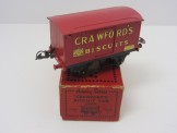 Hornby Gauge 0 "Crawford's Biscuits" Van Boxed