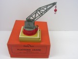 Postwar Hornby Gauge 0  Platform Crane Boxed