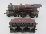 Hornby Gauge 0 C/W LMS  4-4-0 Compound Locomotive and Tender converted to 2P No 568