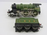 Scarce Hornby Gauge 0 20v E220 LNER "Yorkshire" Locomotive and Tender