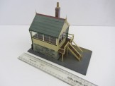 Wood Construction Gauge 0 Signal Box with Interior Detail