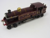 Early Hornby Gauge 0 C/W LMS Maroon 4-4-4 Tank Locomotive No 4-4-4