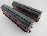 Pair of Marklin Gauge One MR Clerestory Roof Bogie Coaches