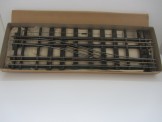 Bassett-Lowke Gauge 0 Steel and Brass Centre Third RH Crossover Boxed