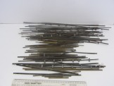 Over 100 Various  lengths of Bassett-Lowke Brass Rail