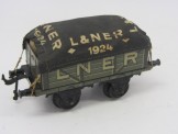 Bing Gauge 0 LNER Open Wagon with Sack Load and Tarpaulin Cover