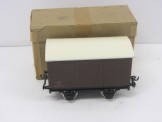 Postwar Bassett-Lowke Gauge 0 LMS Covered Wagon Boxed