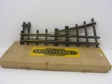 Bassett-Lowke Gauge 0 All Brass Rail LH 3ft 3" Radius Electric Point Boxed