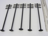 5 Bassett-Lowke Gauge 0 Telegraph Poles