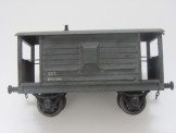 Bassett-Lowke or similar Wooden Gauge 0 20T Brake Van
