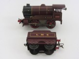 Hornby Gauge 0 Clockwork LMS No1 Locomotive and Tender 1000