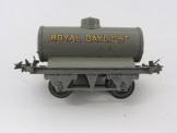 Rare Postwar Hornby Gauge 0 Grey "Royal Daylight" Tank Wagon