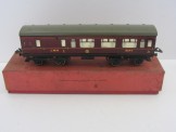 Hornby Gauge 0 LMS No2 Corridor Coach Brake/3rd Boxed