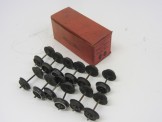 One Dozen Pairs of Hornby Gauge 0 Solid Mansell Wheels with Axles Boxed