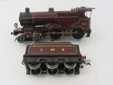 Hornby Gauge 0 20v LMS Compound Locomotive and Tender