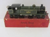 Early Hornby Gauge 0 Clockwork Southern Green No2 Tank Locomotive B604 Boxed