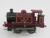 Early Hornby Gauge 0 6v DC Permanent Magnet LMS No1 Tank locomotive 623