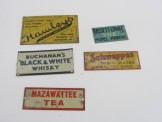 5x Bassett-Lowke etc Tin Advertising Signs