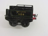 Scarce Early Hornby Gauge 0 No 0/1 SR Black Tender E509