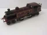 Rare Early Hornby Gauge 0 Clockwork FCS Export Maroon No2 4-4-4 Tank Locomotive