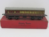 Scarce Postwar Hornby Gauge 0 LMS Brake/3rd Passenger Coach