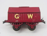 Scarce Early Hornby GW Cement Wagon