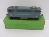 Postwar French Hornby Gauge 0 20v TNB Overhead Electric Locomotive  Boxed