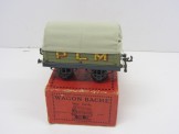 French Hornby Gauge 0 PLM Wagon Bache Boxed