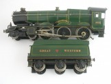 Marklin for Bassett-Lowke Gauge 0 12 volt DC Great Western 4-6-0 ''King George V'' Locomotive and Tender