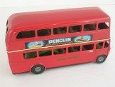 Tri-ang Minic Push and Go Red London Transport Double Decker Bus