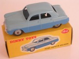 Dinky Toys 162 Ford Zephyr Saloon Two Tone Blue, Boxed