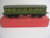 Hornby Gauge 0 SR No 2 Suburban First Third Passenger Coach, Boxed