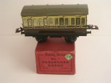 Hornby Gauge 0 GWR No 1 Passenger Coach First Third, Boxed