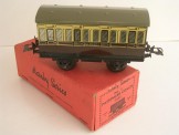 Hornby Gauge 0 GWR No 1 Passenger Coach First Third, Boxed