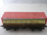 Hornby Gauge 0 GWR No 2 Passenger Coach First Third, Boxed