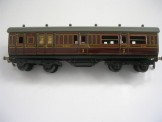 Bing for Bassett-Lowke Gauge 0 1921 Series LMS Brake Third Bogie Coach 2783