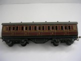 Bing for Bassett-Lowke Gauge 0 1921 Series LMS All First Bogie Coach 2784