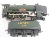 Marklin for Bassett-Lowke Gauge 12 Volt DC Southern Schools Class Locomotive and Tender ''Merchant Taylors''