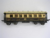 Rare Hornby Gauge 0 ''Golden Arrow'' Bogie Coach