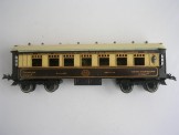 Rare Hornby Gauge 0 ''Golden Arrow'' Bogie Coach