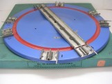 Hornby Gauge 0 No 2E Blue Electric Turntable, Boxed