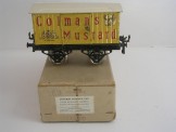 Rare Early Hornby Gauge 0 ''Coleman's Mustard'' Private Owner Van, Boxed