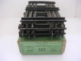 Hornby Gauge 0 Box of 6 E051 Double Electric Straight Rails