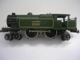 Hornby Gauge 0 20 Volt Southern Green 4-4-2 Tank Locomotive 2091