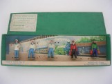 Dinky Toys No 5 Train and Hotel Staff (smaller size).  Boxed with Buenos Airies Label