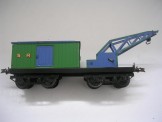 Hornby Gauge 0 SR Green and Blue Breakdown Van and Crane Wagon